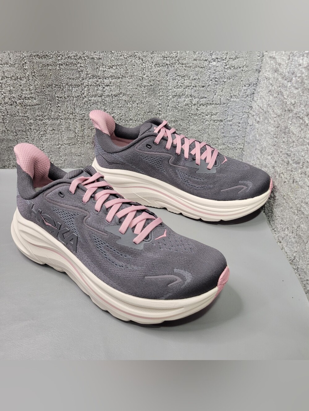 Hoka One One Clifton 10 Womens Size US 9B Athletic Running Sneakers - Picture 8 of 13